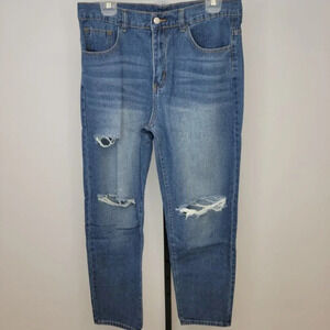 SHEIN Men's Straight Leg  Jeans